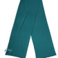 Dolce & Gabbana Blue Green Silk Neck Wrap Shawl Stole 200cm x 64cm Scarf
