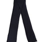 Dolce & Gabbana Black Wool Knitted Shawl Neck Wrap 200cm x 25cm  Scarf
