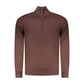 Coveri Moving Marrone Viscosa Mens Sweater