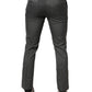 Daniele Alessandrini Gray Polyester Formal Dress Trouser Pants