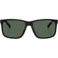 Armani Exchange Black Resin Sunglasses