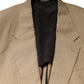 Dolce & Gabbana Beige TAORMINA Single Breasted Formal 2 Piece Suit