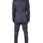 Dolce & Gabbana Blue Single Breasted MARTINI 2 Piece Suit