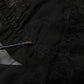 Dolce & Gabbana Black Silk Floral Lace Lingerie Top Underwear