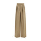 Max Mara Beige Wool Casual Pants