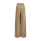 Max Mara Beige Wool Casual Pants