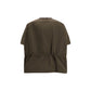 Rick Owens Brown Polyester Shell Jacket