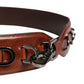 Dolce & Gabbana Brown Horse Velvet Leather Bag Accessory Shoulder Strap