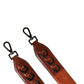 Dolce & Gabbana Brown Horse Velvet Leather Bag Accessory Shoulder Strap