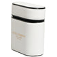 Dolce & Gabbana White Calf Leather Logo Print Flip Holder  Airpods Case