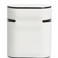 Dolce & Gabbana White Calf Leather Logo Print Flip Holder  Airpods Case