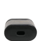 Dolce & Gabbana Black Calf Leather Logo Print Flip Holder Airpods Case
