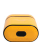Dolce & Gabbana Case Yellow Calf Leather Logo Flip Holder Strap Airpods