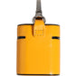 Dolce & Gabbana Case Yellow Calf Leather Logo Flip Holder Strap Airpods