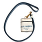 Dolce & Gabbana White Calf Leather Logo Flip Holder Strap Airpods Case