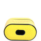 Dolce & Gabbana Yellow Calf Leather Logo Flip Holder Strap Airpods Case