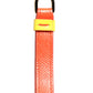 Dolce & Gabbana Yellow Calf Leather Logo Flip Holder Strap Airpods Case