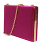 Dolce & Gabbana Pink Cotton Clutch Evening Crossbody Women Purse Bag
