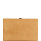 Dolce & Gabbana Beige Velvet Calf Leather Clutch Evening Women Purse Bag