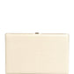 Dolce & Gabbana White Lambskin Leather Clutch Evening Women Purse Bag