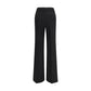 Max Mara Black Wool Flared Pants