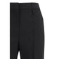 Max Mara Black Wool Flared Pants