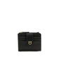 PINKO Black Calf Leather Bos Taurus Wallet