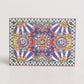 Dolce & Gabbana Multicolor Carretto Siciliano Envelope Post Card Holder
