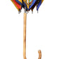 Dolce & Gabbana Multicolor Carretto Siciliano Print Collapsible Umbrella