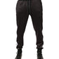 Dolce & Gabbana Brown Polyester Skinny Jogger Trouser Pants
