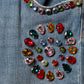 Dolce & Gabbana Blue Embellished Loose Cotton Men Denim Jeans