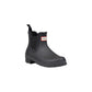 Hunter Black Recycled Polyester Ankle Boots