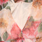 Dolce & Gabbana Multicolor Floral Silk Layered Maxi Dress