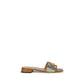 Valentino Garavani Multicolor Viscose Flat Sandals