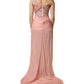Dolce & Gabbana Pink Embellished One Shoulder Maxi Dress