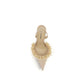 MACH & MACH Beige Silk High Heel Pumps