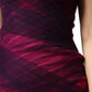 Dolce & Gabbana Pink Black Strapless Sheath Mermaid  Dress