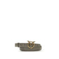 PINKO Gray Calf Leather Bos Taurus Regular Belt