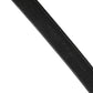 Dolce & Gabbana Men Black Classic Leather Metal Buckle Belt