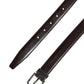 Dolce & Gabbana Men Brown Classic Leather Metal Buckle Belt