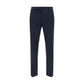 PT Torino Blue Cotton Casual Pants