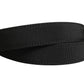 Dolce & Gabbana Men Black Viscose Leather Metal Buckle Belt