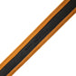Dolce & Gabbana Men Black Orange Polyester Metal Buckle Belt