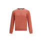 Brunello Cucinelli Orange Cotton Sweatshirt