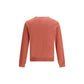 Brunello Cucinelli Orange Cotton Sweatshirt