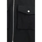 PINKO Black Polyester Shell Jacket