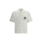 Casablanca White Cotton Dress Shirt