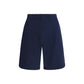 Kenzo Blue Cotton Bermuda Shorts