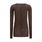 Rick Owens Brown Cotton Sportswear