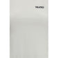 The Attico White Cotton Sleeveles T-Shirt